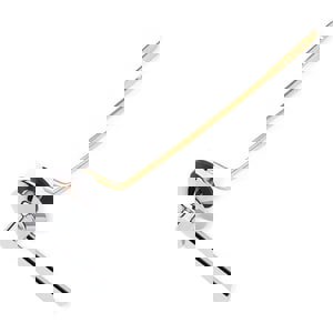 Flush Lever in Polished Chrome